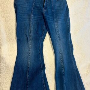 Judy Blue Dark Blue Flare Jeans